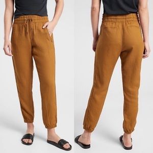 Athleta Cabo linen jogger